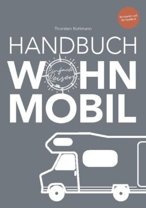 Dieses Handbuch ist die ultimative Anleitung für Ihren ersten Roadtrip! Kompakt, kompetent und zuverlässig erklären wir Ihnen in 10 Schritten alle zentralen Fakten, Funktionen und Zusammenhänge, die Sie über Wohnmobile und Vans wissen müssen! Egal, wie groß oder klein! Egal, ob Sie mieten oder kaufen! Zum Durchlesen oder zum Nachschlagen unterwegs! Ein Must-Have für Ihre Reiseplanung, Ihre Bordbibliothek oder das Handschuhfach. Los geht's!