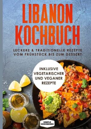 Geht es Ihnen auch manchmal so, dass Sie Lust auf etwas Neues haben, aber nicht so recht wissen auf was? Laufen Sie auch im Supermarkt von einem vertrauten Regal zum nächsten? Im ständig gleichen Einkauftrott festzustecken, kann das Leben auf Dauer eintönig machen. Schaffen Sie Abhilfe mit diesen vielseitigen Rezepten und verleihen Sie Ihrem Gewürzschrank einen Hauch Orient! Ob Fernweh, Melancholie oder Alltagsstress - Essen hilft über den Placeboeffekt hinaus! Aber noch mehr als das Verspeisen aller Köstlichkeiten hilft das Kochen selbst. Stellen Sie sich entspannt an den Herd und atmen Sie tief durch, denn hier sind Sie der Abenteurer, Reiseführer und Therapeut zugleich. Dieses spezielle Kochbuch richtet sich vor allem an den Leser, der Neues entdecken will. Nun haben wir aber nicht die Möglichkeit, jeden einzelnen wunderschönen Ort auf dieser Erde persönlich zu erkunden. Dieses Kochbuch bietet Ihnen den Einblick in eine einzigartige, lebendige Kultur, ganz bequem von Ihrer Küche aus. Unbekannte Gewürze, exotische Sinneswahrnehmungen und eine Zutatenliste, deren wichtigste Komponente Geselligkeit ist - das ist die Levante auf den Punkt gebracht. Erkunden Sie die Rezepte mit Neugier, denn hier warten keine Klöße mit der altbekannten Bratensauce - Nein! Wir möchten Ihnen zeigen, dass das Land am Mittelmeer mit mehr aufwarten kann als nur schönen Urlaubsfotos und extravaganten Hotels. Sumach, Kamouhne, Kibbeh und Toum sind nur ein paar der Sehenswürdigkeiten, die Sie in diesem Buch sogar probieren können. Das erwartet Sie: - Was sind die Grundelemente der libanesischen Cuisine? - Welche Zutaten machen diese Kochkultur so besonders? - Was ist vegan oder vegetarisch im Libanon? - Wie zaubern Sie aus einfachen Zutaten ein geselliges Festmahl? - Genussvolle Rezepte vom Frühstück bis zum Dessert und vieles mehr ...