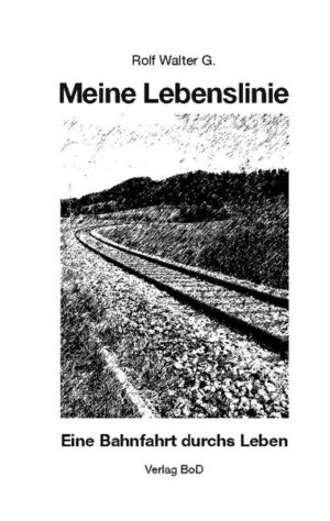 "Meine Lebenslinie" ist nicht mehr und nicht weniger als eine ganz banale Bahnfahrt durch das Leben von Rolf Walter G. Das ganze Leben spielt sich dabei auf einer Bahnreise ab. Die Route ist vorgegeben. Alle Weichen sind gestellt. Aber niemand weiss genau, wohin die Reise geht. Es steigen immer wieder neue Passagiere in den Zug von Rolf Walter G. ein und begleiten ihn auf seiner Reise. Es werden aber auch immer wieder Mitreisende aus dem Zug genommen. Teils völlig überraschend, teils vorhersehbar. Nur der Lokomotivführer kennt den Weg, den die Zugkomposition gehen wird. Aber der ist für die Fahrgäste unerreichbar und ausserdem sehr verschwiegen.