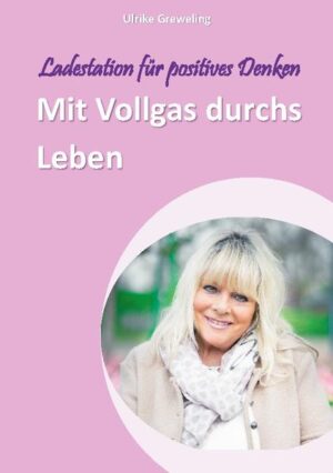 Mit Vollgas durchs Leben - Ladestation für positives Denken! Ich hatte eine wunderbare Kindheit. In meiner Jugend wurde es sehr aufregend und als ich meinen 30igsten Geburtstag feierte, war ich schwanger. Als meine über alles geliebte Tochter Kathi geboren wurde, war ich der glücklichste Mensch auf Erden. Dann bekam ich eine niederschmetternde Diagnose: Chronische Polyarthritis mit hoch positiven Rheumawerten im Blut - eine aggressive Rheumaform. Der Rheumatologe sagte zu mir: "Sie sind sehr, sehr, sehr krank. In einem Jahr sitzen Sie für immer im Rollstuhl!" "Was kann ich dagegen tun?" fragte ich. "Nichts!" sagte der Arzt!!! Wir alle haben eine Aufgabe im Leben zu erfüllen. Ich wünsche allen ganz viel Kraft und positive Energie!