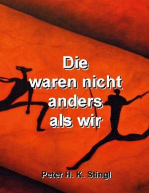 Wie haben sie gelebt, gestritten und geliebt? In drei Geschichten, auf den Spuren unserer Vorfahren, begleitet der Autor Peter H.-K. Stingl zunächst Muug, einen Steinzeitjäger, mit seiner Sippe, der vor 60.000 Jahren auf seiner Wanderung nach Norden war. Das Überleben, das Zusammenleben, Höhepunkte und Schicksalsschläge, die Zeit verschwimmt für den Leser und er stellt verblüfft fest: Die waren nicht anders als wir. Im zweiten Kapitel befindet sich der Autor in einer Zeit vor 10.000 Jahren, in der der Mensch sesshaft wurde und begleitet Mara und Jona. Kapitel drei entführt den Leser in die Zeit von Jesu Christi mit den Abenteurern Elias und Jeremias. Das vierte Kapitel überspringt die Zeit des 21. Jahrhunderts und begleitet einen Stamm von Waldindianern, die nach der Katastrophe dem Traum eines Schamanen folgen.