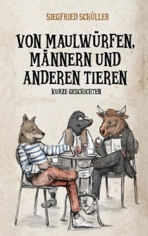 In den Geschichten "Von Maulwürfen, Männern und anderen Tieren" geht es um lebenswichtige Fragen - sei es in der Kneipe um die Ecke oder in Bethlehems Stall. Ein außerirdischer Goldfisch, ein Bär, der besser singt als Pavarotti - unterwegs werden Ihnen seltsame Kreaturen begegnen. Und Männer, denen das Wasser bis zum Hals steht, die verzweifeln und versagen, aber nicht aufgeben - und am Ende zum Wolf werden, um wieder Mensch sein zu können. Sie zeigen auch: Wer den Blues hat, muss noch lange nicht Schwarz sehen. Wer bei Humor an Putin denkt, wer Satire nicht mag, Ironie nicht versteht, Spannung kaum aushält, keine Gesellschaftskritik verträgt und bei Schrägem leicht ins Rutschen kommt - die Geschichten in diesem Buch bieten das passende Programm, um sich seelischen Ballast abzutrainieren.