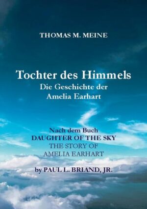 DAS STANDARDWERK über das Leben von Amelia Earhardt. Nach dem 1960 erschienen Buch von Paul L. Briand, Jr. Amelia Mary Earhardt (* 24. Juli 1897 in Atchison, Kansas) war eine US-amerikanische Flugpionierin und Frauenrechtlerin. Als erste Frau überquerte sie den Atlantik Nonstop. 1928 noch als Begleiterin, wagte sie das Abenteuer 1932 erneut als Solo-Pilotin: Fünf Jahre nach Charles Lindbergh überquerte sie als erste Frau den Atlantik im Alleinflug. Bei ihrem Versuch, die Welt längst des Äquators zu umrunden, verschwand sie am 2. Juli 1937 spurlos im Pazifischen Ozean und wurde am 5. Januar 1939 für tot erklärt. Ihr Schicksal, um das sich immer wieder zahlreiche Legenden ranken, bleibt bis heute ein Rätsel. Was das Buch zum wohl wichtigsten Werk über diese Pionierin der Luftfahrt macht, liegt in den Eigenschaften des Originalautors, der beste Verbindungen in der Sache hatte. Im 2. Weltkrieg dient er in der Luftwaffe und wurde ausgezeichnet. Später wurde er Englischlehrer an der Militärakademie in West Point. Seine Recherchen haben ihn über lange Zeit auf unzählige Reisen über Tausende von Meilen quer durch die Vereinigten Staaten geführt. Er hat zahlreiche Dokumente und Berichte durchforstet und viele Briefe geschrieben, deren Antworten darauf er auch im Buch verarbeitet hat