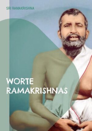 Sri Ramakrishna (1836-1886) gilt als einer der bekanntesten indischen Heiligen. Er lebte im 19. Jh. in der Tempelanlage von Dakshineswar in der Nähe von Kalkutta. Nachdem er dort jahrelang spirituelle Übungen aus verschiedenen Traditionen ausgeführt hatte und mit ihnen zu Ende gekommen war, stellten sich Schüler ein, Verheiratete und unverheiratete junge Männer, von denen letztere nach seinem Tod den Mönchsorden gründeten. Angezogen von seiner starken Persönlichkeit und inneren Reinheit kamen auch viele Besucher aus allen Bevölkerungsschichten, um in seiner Gegenwart zu sein, ihre Fragen zu stellen und seiner Lehre zuzuhören. In seiner spontanen, einfachen Art belehrte er sie auf sehr anschauliche Weise, indem er Beispiele aus dem Alltagsleben und Gleichnisse verwandte, wovon diese Sammlung von 1120 Aussprüchen und Gleichnissen zeugt.