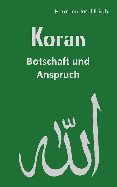 Der Islam gehört zur deutschen Lebenswirklichkeit, doch gibt es Vorbehalte gegen Muslime, die oft auf Unkenntnis beruhen. Deshalb ist es wichtig, das Heilige Buch der Muslime, den Koran, kennen zu lernen und sich ein eigenes Bild von dem zu machen, was Islam und Muslime von Grund auf prägt. Dieses Buch eröffnet Zugänge zum Koran und seiner Botschaft und informiert über Entstehung, Einteilung und Themen des Korans. Immer wieder wird der Koran auch in eine Beziehung zur jüdisch-christlichen Bibel gestellt. Dadurch dient der Band als Grundlage für einen Dialog der Religionen und einen geistig-geistlichen Austausch. Im Einzelnen (Auszug aus dem Inhalt): Gott ist barmherzig Der Koran: das Buch Der Koran: die Offenbarung Die Menschen: Glauben und Leben Die Propheten: die Boten Die Verheißung: das Jenseits Gottes Liebesbrief Ausführliche Register erschließen die Inhalte des Korans.