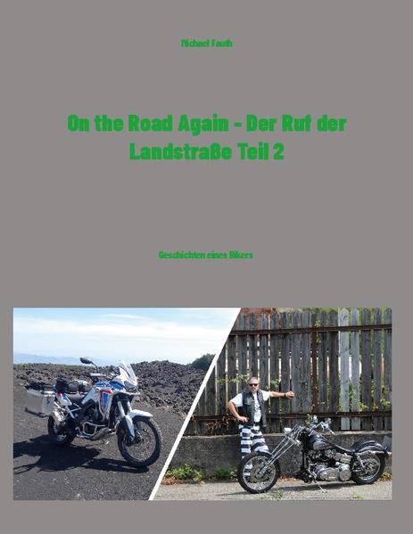 On the Road Again, es geht weiter. Die Landstraße hat ihn gerufen. Michael Fauth folgte dem Ruf. Geschichten rund um das Motorradfahren. Biker- und Rocker-Geschichten zusammen mit Reiseberichte in Kurzform. In der Zwischenzeit ist es eine Weltreise in Etappen geworden. Michael Fauth alias Mezzo schildert seine Erlebnisse aus der Biker-Welt, Motorradtreffen, Partys MC-Szene und immer wieder Motorradtouren in der Welt. Von Südamerika über Nordamerika, von Afrika bis Südostasien und natürlich Europa. Das wahre Leben eines Bikers. Ein Buch von einem Biker und ehemaligen Rocker für Motorradfahrer und die welche den Traum und drang in sich haben die Welt zu erkunden.