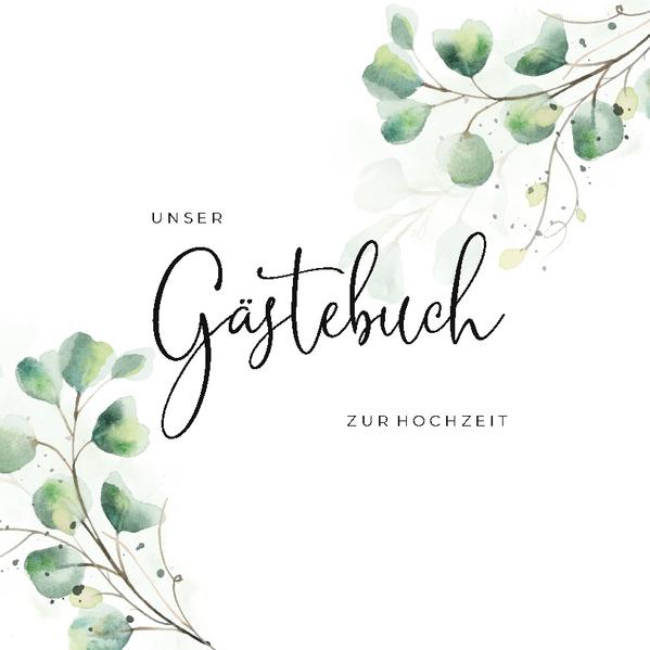 Gästebuch zur Hochzeit mit Fragen Ein Gästebuch sollte am schönsten Tag eures Lebens nicht fehlen. Aber es muss nicht immer ein leeres Gästebuch sein, welches die Gäste zum Grübeln bringen könnte. Dieses liebevoll gestaltete Gästebuch stellt euren Gästen einfache Fragen und bietet Platz für Fotos. Dieses Hochzeitsgästebuch im angesagten Eukalyptus Greenery Design ist sowohl ein Hingucker als auch ein wunderbares Erinnerungsstück, welches euch noch in Jahren an diesen wunderbaren Tag erinnern wird. Das Buch enthält 80 Seiten und ist somit für 40 Eintragungen geeignet. Es passt mit seinem Look perfekt zu einer klassischen, Boho-, oder Gartenhochzeit.