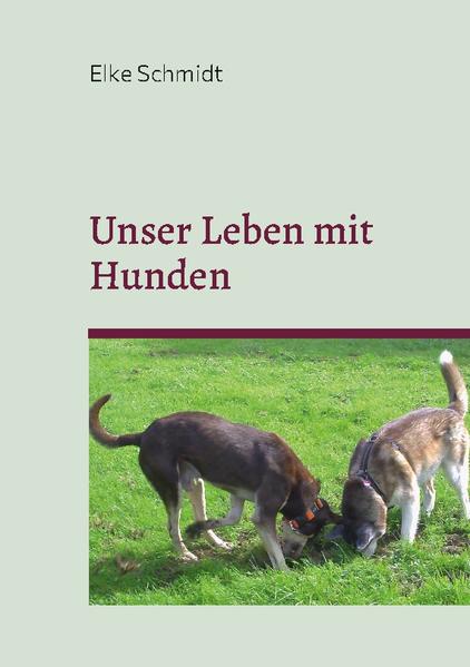 Nachdem wir in einem Tierheim so viel Hoffnung und Enttäuschung in den vielen Hundeaugen sahen, dass uns die Tränen in den Augen standen, stand für uns fest, einen Hund aus dem Tierschutz zu übernehmen. Heute, viele Jahre später, möchten wir keinen Tag mit unseren eigenen und den mit ihnen und uns befreundeten anderen Hunden missen und von unseren vielen Erlebnisse mit unseren Hunden erzählen. Diese Geschichten erinnern an all die schönen Erlebnisse mit unseren Hunden von denen jeder seinen eigenen Charakter hatte und hat. Elke Schmidt