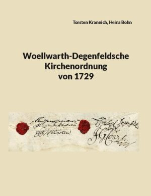 Im Jahre 1729 wurde für die Untertanen der Freiherren von Woellwarth und von Degenfeld in den ostwürttembergischen Dörfern Essingen, Lauterburg und Neubronn eine eigenständige Kirchenordnung erlassen. Damit nahmen die adeligen Ortsherren nicht nur ihre bischöflichen Rechte als lutherische Landesherren in Anspruch, sondern sie dokumentierten zugleich, dass sie den frühneuzeitlichen Forderungen einer >guten Policey< entsprachen. Die Kirchenordnung wird eingeleitet, ediert und kommentiert. Zwei kleinere Untersuchungen zur Einrichtung der Lauterburger Pfarrstelle im Jahre 1722 und den Lauterburger Kirchenstuhlverzeichnissen, die ab dem Jahre 1724 angelegt sind, ergänzen unser Bild vom landesherrlichen Kirchenregiment in einem Kleinstterritorium im ersten Drittel des 18. Jahrhunderts.