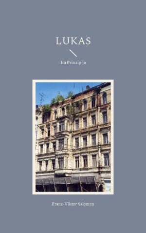 "Lukas - Im Prinzip ja" ist der dritte Band einer Erzählung der deutschen Geschichte zwischen dem Ende des Zweiten Weltkrieges und dem Untergang der DDR. Der Leser und Leserinnenansichten einer sozialistischen Hochschule, erlebt mit Lukas den akademischen Arbeitsalltag, das Wirken gesellschaftlicher Organisationen und der Partei. Er folgt ihm durch den DDR-Alltag und erfährt, wie die Bewohner des Landes Diktatur und Mangelwirtschaft bestehen, trotz allem ihr richtiges Leben im falschen organisieren und sich am Ende in der Friedlichen Revolution befreien. Parallel zum individuellen Erleben beschreibt der Erzähler die verschlungenen Pfade deutsch-deutscher Politik, die großen weltpolitischen Ereignisse und ihren Einfluss auf sein Denken und Fühlen. Neben vielem anderen ist der Leser dabei als das MfS einen Bundeskanzler vor der Abwahl rettet, Erich Honecker Walter Ulbricht stürzt, die RAF mordet, ein polnischer Papst gewählt wird, Helmut Schmidt Güstrow, Erich Honecker Bonn, Ronald Reagan Berlin besucht, die Welt 1983 nur 28 Minuten vor dem Untergang steht, Michail Gorbatschow ein Neues Denken fordert, die Gewerkschaft Solidarnosc in Polen siegt.