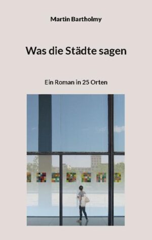 Ein Mann - ein, zwei Frauen - zwei Kinder - 25 Städte : Stuttgart, Baden-Baden, Halle, Bremen, Schweinfurt, Spandau, Münster, Schwerin, Leer, Düsseldorf, Mainz, Leipzig, München, Eisenhüttenstadt, Saarlouis, Bochum, Fürth, Hamburg, Weimar, Kiel, Dresden, Frankfurt, Paderborn, Wolfsburg, Esslingen. 25 Geschichten. Was ist wahr? Was ist Fiktion? Aus Orten, aus Facetten setzt sich eine Geschichte zusammen, ein Ganzes - aber stimmt es auch? »Auch Theorien, die im Großen und Ganzen gut sind, können sich übers Auge legen wie getönte Kontaktlinsen : alles scharf, aber irgendetwas ist doch verkehrt.« (Kap. Weimar)