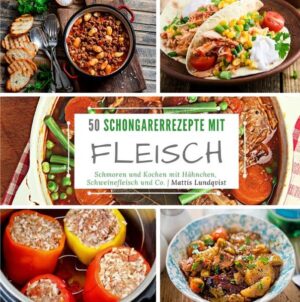 Schonend zubereitet genießen - leckere Fleischgerichte aus dem Schongarer. Ein Lundqvist-Rezeptbuch - 100% Rezepte - 0% Gerede! Ein Schongarer (auch unter dem englischen Begriff Slow-Cooker bekannt) ist für jeden Haushalt ein nützlicher Küchenhelfer. Doch damit gerade Fleischgerichte nicht nach stundenlangem Zubereiten fade schmecken, braucht man die richtigen Rezepte und Zutaten. Hier hilft dieses kleine Büchlein mit leckeren Zubereitungsvorschlägen - gleich für welchen Anlass. Wie wäre es mit einer Gemüsesuppe mit Hühnerbrühe und Bohnen? Lust auf einen Slow-Cooker Rostbraten? Darf es alternativ ein Hühnchen mit Frischkäse und Weißweinflavour sein? Ein Thailändisches Rindfleisch-Curry für den Mittag? ...oder ganz entspannt mit den Liebsten das frisch Gekochte genießen, ohne stundenlang in der Küche stehen zu müssen? Jetzt zugreifen und dem Schongarer neues Leben einhauchen - mit feinen Fleischgerichten! Der Schongarer - vielseitig, bequem, lecker!