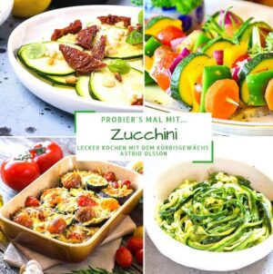 Einfach nur leckere Zucchini! Wer auf der Suche nach abwechslungsreichen Gerichten mit Zucchini ist, wird hier fündig werden: Für jeden Anlass finden sich hier schmackhafte Vorschläge, die dabei dennoch mit alltagsüblichen Zutaten - und natürlich Zucchini - umzusetzen sind. Das Olsson-Versprechen: 0 % "Gelaber" - 100% Rezepte: Wie wäre es mit einer Zucchini-Petersilie-Suppe mit Sonnenblumenkernen? Lust auf Kapern-Tomaten-Zucchininudeln? Sollen es Burritos mit würziger Zucchinisoße sein? Jetzt zugreifen und den heimischen Speiseplan mit leckeren Zucchinigerichten aufwerten!