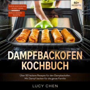 Dampfbackofen Kochbuch: Über 50 leckere Rezepte für den Dampbackofen. Mit Dampf backen für die ganze Familie Was genau ist Dämpfen? Im Gegensatz zu herkömmlichen Öfen verwendet ein Dampfbackofen "nasse Hitze", um Ihre Speisen zu garen. Je nach Modell wird Wasser in einen Behälter (oder Wassertank) im Inneren des Ofens gegossen. Während sich der Ofen aufheizt, werden die Speisen durch Konvektion in Verbindung mit Dampf gegart. Die Geschichte des Dampfgarens von Lebensmitteln Das Dämpfen von Lebensmitteln ist keine neue Technik. Einige Historiker gehen davon aus, dass die Menschen in China bereits vor Tausenden von Jahren ihr Essen dämpften. Die Menschen verwendeten einen Dampfkorb, einen so genannten Bambusdämpfer, als Gefäß für die Zubereitung von Dim Sum. Durch das geflochtene Gefäß konnte der Dampf in das Gerät strömen und Fisch, Gemüse und Brühe garen. Da der chinesische Bambusdampfer mit Dampf arbeitet - und nicht mit großer Hitze oder direktem Kontakt mit Wasser - bleiben mehr Vitamine und Mineralien erhalten. Außerdem verhindert das Garen mit feuchter Hitze, dass die Speisen zusammenkleben (wie es manchmal beim Sautieren und anderen Herdmethoden der Fall ist). Daher wurden keine Butter, kein Öl und kein Kochspray benötigt. Warum ein Dampfbackofen so praktisch ist… Im Gegensatz zu anderen Feuchtwärmegarverfahren, deren einzige Funktion das Dämpfen von Speisen ist, bietet ein Dampfbackofen eine Vielzahl von Möglichkeiten. Mit einem Kombidampfgarer können Sie verschiedene Lebensmittel dämpfen, backen, grillen, aufwärmen und sogar rösten. Mit einer solchen Vielfalt an Funktionen können Sie eine schier unendliche Vielfalt an Speisen zubereiten. (mehr Tipps finden Sie im Buch) Sie sind auf der Suche nach … ✅ Einer kurzen Einführung zum Dampfbackofen ✅ 50+ leckeren Dampfbackofen Rezepten ✅ Inkl. leckeren Saucen Rezepten Leckere Gerichte und gute Anhaltspunkte gefällig? Dann greifen Sie jetzt zu!