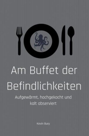 „Ich bin dein Innerstes, nach außen gestülpt, geboren aus deiner Manie. Ich bin du, wenn man dir die Haut abzieht, die dich festhält und dir Form gibt. Ich kroch geifernd und lechzend aus dir heraus, als deine Fassade bröckelte, und modellierte dich neu, anders, pflanzte die Saat der Schwermut in die Lücken deines Selbst wie Schlingpflanzen in ein zerfallenes Gemäuer. Dein Verstand ist völlig zerfressen von der Krankheit, die ich verkörpere. Ich bin der Grund, warum sich Suizidenten in den Kopf schießen und nicht ins Herz. Ich höhle dich aus, fülle dich mit Schwärze, und stelle dich dann als ausgestopfte, leblose Puppe in meinen Trophäenschrank.“ „Schöner Vortrag. Und das soll ich dir glauben?“ Ein abwechslungsreiches Menü voller Selbstoffenbarung, Gedankenspiele, Hass, Liebe, Angst, Unsicherheit, Melancholie, Schmerz, Witz, Depression, Albernheit und Psychologie erwartet euch.