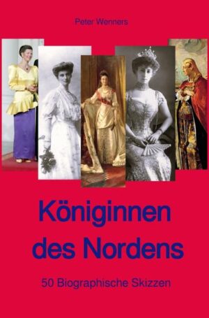 Das Buch bietet fünfzig biographische Skizzen über dänische, schwedische und norwegische Königinnen aus zehn Jahrzehnten sowie einen kleinen Exkurs, in dem fünf „Königinnen" aus dem Reich der Mythen, Sagen und Märchen präsentiert werden. Im Laufe der skandinavischen Geschichte waren wie in allen anderen Regionen auch die Herrschenden meist Männer, es gab nur wenige regierende Königinnen. Häufig gelangten diese nur auf den Thron, weil es keinen männlichen Erben gab. Nicht selten waren es Witwen oder Töchter berühmter Väter, die an die Macht kamen. Oft fungierten sie auch als Regentinnen für ihre unmündigen Söhne. Manchmal standen sie als Lenkerinnen der Politik hinter ihren schwachen Männern. Einige Königinnen übten sowohl direkt als auch indirekt großen Einfluss auf den Lauf der Geschichte ihres Landes aus, während andere Königinnen ein isoliertes und zurückgezogenes Hofleben führen wollten oder mussten. Die Geschichten dieses Buches erzählen von Liebesheiraten, aber ebenso von arrangierten Verbindungen und desaströsen Ehen. Sie stellen glückliche Frauen vor, aber genauso sehr unglückliche. Viele Königinnen konnten sich eines langen Lebens erfreuen, etliche hingegen starben schon in ganz jungen Jahren. Zugleich spiegeln alle Königinnen auch die Rolle wider, die die nordischen Königshäuser von der Wikingerzeit über die Jahrhunderte hinweg bis zur heutigen konstitutionellen Monarchie gespielt haben. Hinter den royalen Lebensgeschichten von faszinierenden Königinnen werden Einblicke in die jeweiligen Epochen gewährt.