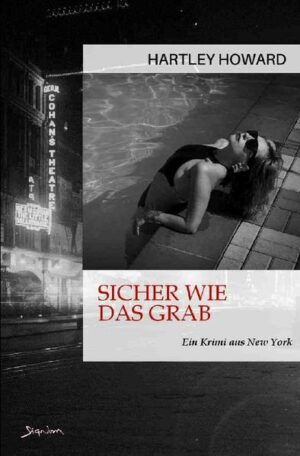 Es beginnt mit dem Mord an Ben Riley, einem stadtbekannten Säufer. Ben stieß durch Zufall auf ein Geheimnis im Wert von einer Million Dollar plus einer Kugel - für Ben Riley! Doch der Mörder begeht einen Fehler: Er erschießt den Trunkenbold ausgerechnet in der Wohnung des New Yorker Privatdetektivs Glenn Bowman... »Temporeich, spannend, mit Vergnügen zu lesen«, urteilte der LONDON OBSERVER über die Krimis von Hartley Howard. Der Roman SICHER WIE DAS GRAB des britischen Schriftstellers Hartley Howard (eigentlich Leopold Horace Ognall - * 20. Juni 1908 in Montreal, Québec