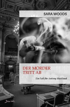 Kriminalinspektor Philip Brady hat zwei Verbrecher wegen Diamantenschmuggels vor Gericht gezerrt, als der Fall eine überraschende Wendung nimmt: Zeugen fallen um, Dokumente sind nicht mehr auffindbar - das Verfahren muss eingestellt werden. Kurz danach wird einer der Verdächtigen erstochen - und Brady wird unter Mordverdacht festgenommen! Sir Nicholas Harding übernimmt den Fall, während der Londoner Staranwalt Antony Maitland, sein Neffe, im Hintergrund ermittelt... Der Roman DER MÖRDER TRITT AB der britischen Schriftstellerin Sara Woods (eigtl. Lana Hutton Bowen-Judd - * 07. März 1922