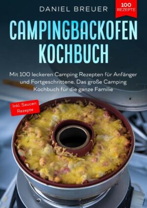 Der Campingbackofen hat ein ergonomisches Design und obwohl er nur aus drei Teilen besteht, ist er sehr vielseitig. Da Sie ihn nur auf Ihren Campingkocher setzen müssen, ist an sich nichts Weiteres beim Kochen zu beachten. In der Packung sind drei Teile enthalten: ein Lebensmittelhalter aus Aluminium, eine Bodenplatte aus Stahl und ein Deckel aus Aluminium. Der Clou ist, dass das Design die Wärme des Kochfeldes optimal ausnutzt. Zwischen der Bodenplatte und dem Speisehalter befindet sich eine Luftschleuse und das kegelförmige Design leitet die heiße Luft über die Oberseite des Ofens. Die Dampföffnungen an der Oberseite sorgen dafür, nichts durchnässt wird und alles bedeckt ist. Dies sorgt für eine gleichmäßige Wärmeverteilung. Der Hersteller behauptet, dass dieser Ofen die gleiche Konsistenz wie ein herkömmlicher Backofen liefert. Dieser Ofen fasst ca. 2,1 Liter, was mehr als genug ist, um 2-4 Personen zu ernähren. Er ist für jede Art von Brenner geeignet, d. h. Sie können diesen Ofen mit Gas, Elektro, Kerosin oder sogar einem Grill verwenden. Tipps zur Verwendung des Campingbackofens Finden Sie die richtige Heizstufe Beim Kochen mit einem Gasherd sollten Sie diesen eher auf eine niedrige Stufe einstellen, wenn sie den Campingbackofen verwenden. Wenn Ihr Kochfeld weniger leistungsstark ist, müssen Sie möglicherweise mit den Einstellungen experimentieren, um die besten Ergebnisse zu erzielen. Es mag zwar eine gute Idee sein, die Hitze zu erhöhen, um den Garprozess zu beschleunigen, aber das kann dazu führen, dass der Boden verbrennt und die Oberseite nicht gar wird.Sie haben Lust auf? ✓ Geringen Aufwand und großen Genuss… ✓ 100 Rezepte für Ihren Campingbackofen… ✓ Praktisch, einfache und abwechslungsreiche Rezeptideen ✓ und vieles mehr… Viele Campingbackofen Rezepte gefällig? Dann greifen Sie jetzt zu!