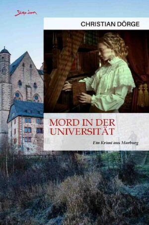 Marburg an der Lahn im Jahre 1964: Mord, Intrigen und Gewalt erschüttern die Universität der sonst so beschaulichen hessischen Kleinstadt. Hat Dr. Hochstein Selbstmord begangen oder wurde er ermordet? Wer steckt hinter dem Überfall auf die Universitäts-Sekretärin Karen Weygandt? Und schließlich: Aus welchem Grund wird der Student Tillmann Dinkel brutal ermordet? Inspektor Charles Fischbein steht vor einem Rätsel, denn alle Spuren führen in die Vergangenheit der Universität: Es hat den Anschein, als drohe die Auferstehung eines längst begrabenen Unheils... MORD IN DER UNIVERSITÄT ist ein spannender Regional-Krimi von Christian Dörge, Autor u. a. der Krimi-Serien EIN FALL FÜR REMIGIUS JUNGBLUT, DIE UNHEIMLICHEN FÄLLE DES EDGAR WALLACE, FRIESLAND und der Frankenberg-Krimis um den Privatdetektiv Lafayette Bismarck.