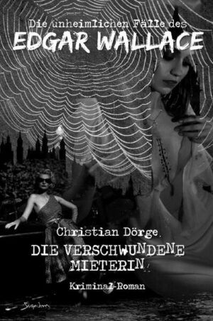 Cecilia Cohen, eine junge, menschenscheue Frau, kommt aus London in die Kleinstadt Stockbridge und mietet eine bescheidene Wohnung im Hause der Familie Wyman. Nachts schleicht sie durch die Räume von Mr. und Mrs. Wyman und durchsucht Schreibtische, Schränke. Ist Cecilia Cohen eine Diebin? Dann, plötzlich, verschwindet die junge Frau spurlos. Inspektor Fergusson von Scotland Yard scheint diesen Fall als reine Routine zu den Akten legen zu wollen. Daher beschließt Myrna Wyman, die Suche nach Miss Cohen auf eigene Faust fortzusetzen. Hat sie einen bestimmten Verdacht? Mit dem Roman DIE VERSCHWUNDENE MIETERIN veröffentlicht Christian Dörge, Autor u. a. der Krimi-Serien EIN FALL FÜR REMIGIUS JUNGBLUT und FRIESLAND, den siebten Band seiner Roman-Reihe, die sich als Hommage an die Kriminal-Romane von Edgar Wallace (* 1. April 1875