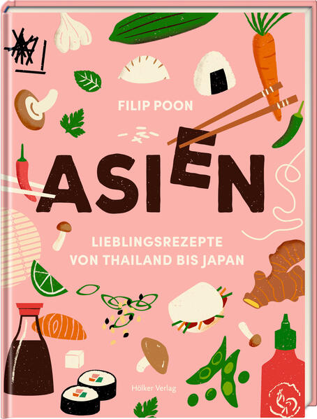 Ein Buch für alle, die asiatisches Essen lieben! Süß, sauer, salzig oder scharf? Auf jeden Fall voller Umami, ein Fest für die Sinne und unglaublich vielfältig: Das ist Filip Poons asiatische Küche! Der schwedische Koch mit chinesischen Wurzeln hat in seinem Buch die besten Rezepte aus China, Japan, Korea, Vietnam und Thailand gesammelt, damit asiatische Lieblingsgerichte endlich auch zu Hause ganz einfach gelingen. Er erklärt die wichtigsten Zutaten und verrät Schritt für Schritt, wie Teigtaschen gefaltet werden, was MNG bedeutet und wie der perfekte Reis in einem normalen Topf gelingt. Entdecke 65 neue Lieblingsrezepte wie Bánh mì, Gyoza, Pekingente, Pho, Ramen, Onigiri, Sushi, Bibimbap, Frühlingsrollen und viele mehr. Hol dir die authentische asiatische Küche nach Hause!