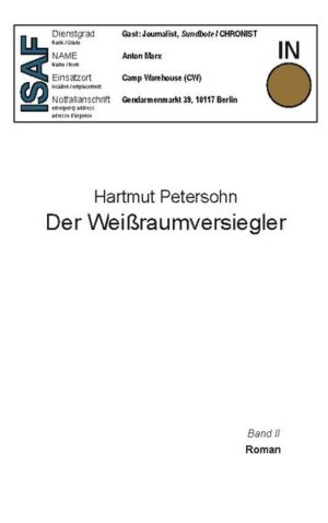 Anton Marx hat sich von seiner Vergangenheit gelöst, sich von ihr losgeschrieben. Er zieht in die Provinz zu Jeanne, seiner Geliebten und Kollegin. Im Zusammenleben mit der selbstbewussten und aufrichtigen jungen Frau beginnt er, sich anderen Menschen, seinen Kollegen in der Redaktion, zu öffnen. Er gesteht ihr, dass sie für ihn die Frau im Mittelpunkt der Kopie des Renoir-Gemäldes das ‚Frühstück der Ruderer‘ ist. Sie erkennt, dass die anderen Frauen in dem Bild zu seinem Leben gehören, auch eine einstige Mitstudentin, die ihm bei seiner Berichterstattung über Missionen der UN, der Nato und der Bundeswehr in Krisengebieten zur engen Vertrauten wird. Sie begleitet ihn in Afghanistan. Er beschließt, dass dies seine letzte Reise ist, um sich danach ins Privatleben zurückzuziehen. Dann wird seine Freundin Francoise entführt.