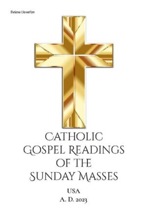 In this book you will find the Sunday gospel readings for the year 2023. It accompanies you through the whole year, as an aid for your prayers at home and also for those people who cannot participate in the Sunday Mass for professional or health reasons. Additionally included are the gospel readings for The Baptism of the Lord, Day of Prayer for the Legal Protection of Unborn Children, Holy Thursday, Good Friday, Holy Saturday, The Ascension of the Lord, The Assumption of the Blessed Virgin Mary, Christmas, important prayers in Latin and English language, and selected passages from the Old Testament.