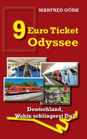 Im Sommer 2022 wurde auf den deutschen Schienen ein historisches Experiment durchgeführt, das 9-Euro-Ticket war dafür in die Welt gesetzt worden. Zig Millionen Menschen nahmen daran teil, Jimmy K. war einer von denen, die am engagiertesten mitmachten. Jede Woche innerhalb der drei Versuchsmonate war er mit seinem magischen Ticket unterwegs zu Zielen, die nahezu ganz Deutschland abdeckten. Aus seiner Erzählung erfahren wir, was sich in deutschen Regionalzügen und Bahnhöfen ereignete und damit auch, wohin das ganze Land schlingerte. Spannendes, Alltägliches, Amüsantes, Erschreckendes, mit einer Prise Satire gewürzt. Aus dem erhofften Sommermärchen wurde eine Odyssee. Züge dominierten das Experiment, und so konnte es nicht ausbleiben, dass wir von Fahrplänen, Uhrzeiten und Verspätungen, aber auch von Masken lesen. Jimmy K. erzählt von seinen Erlebnissen in den Städten, die er besuchte. Die aktuelle Politik und gesellschaftlichen Strömungen in Deutschland flossen in seine Erzählung ein, da sie die Menschen in den Zügen bewegten und allgegenwärtig waren. Er schaut zunächst auf die Entstehung des Experimentes zurück. Dann folgen die Schilderungen der einzelnen Reisen und er enthält sich auch nicht einer Bewertung des Versuchs. Seine 9-Euro-Ticket Odyssee ist ein großes, gleichsam lehrreiches, Lesevergnügen, das auch alle, die über eine Neuauflage dieses Tickets nachdenken, kritisch studieren sollten. Steigen wir gemeinsam ein, der Zug fährt, wenn er nicht verspätet ist, gleich ab!