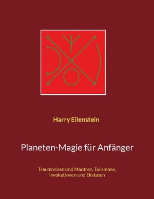 Die zehn Planeten sind in der Magie eine der am häufigsten verwendeten Qualitäts- Einheiten und auch eines der am häufigsten verwendeten Hilfsmittel. In diesem Buch finden sich die astrologische Beschreibung der Planeten, Traumreisen zu ihnen, Anrufungen für jeden der zehn Planeten, Darstellungen der Planeten- Hexagramme und der Planeten- Siegel, Ritual- Anleitungen, Beschreibungen von Weihungen von Planeten- Talismanen, Anleitungen zu Planeten- Invokationen und zum Erzeugen einer Planeten- Ekstase usw.