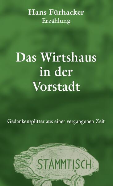 Der Krieg war seit einigen Jahren vorbei, der wachsende wirtschaftliche Aufschwung zeigte seine ersten Erfolge. Die Zeit schien in dem alten Wirtshaus in der historischen Kleinstadt jedoch stehen geblieben zu sein. Die Gedankensplitter des Erzählers erinnern an die Zeit des Aufschwungs von 1955 bis 1970. Ein origineller Wirt, der in der Vergangenheit haften blieb. Verlierer der neuen Zeit fanden Trost im Alkohol, Familientragödien wurden ins Wirtshaus getragen, Kriegsflüchtlinge und von der Gesellschaft Zurückgelassene erfuhren im Wirtshaus Wärme, Verständnis und Hilfe.