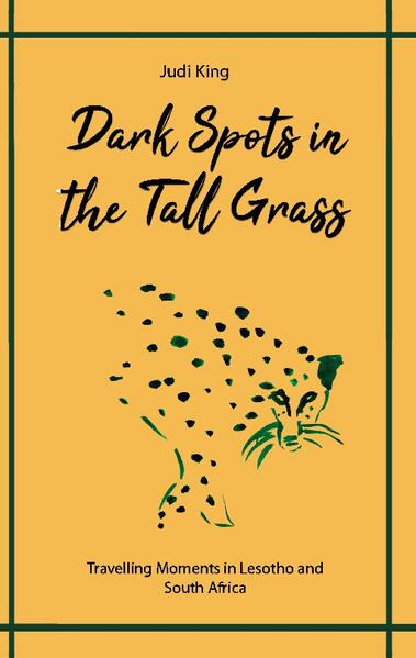 Ob tanzende Grenzbeamte, freundliche Giraffen oder verblüffte Nashörner, Judi King's Buch 'Dark Spots in the Tall Grass' bietet neben persönlichen Beobachtungen vielfältige Einblicke in die Geschichte von Lesotho und Südafrika. Eine unterhaltsame Reisebeschreibung, die das Unerwartete mit historischen Bezügen verbindet. A journey through Lesotho and South Africa experiencing the unexpected from eloquent animals to a vehicle going berserk. With a sense of curiosity and humour, the author blends historic facts and personal reflections. Her travelogue gives you background information while taking you on an entertaining journey.