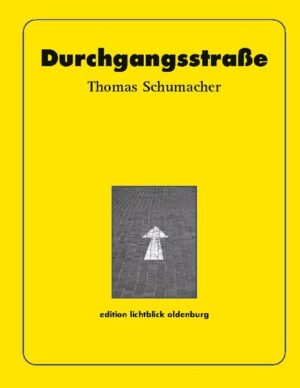 Keine Angst wenn der Postmann kommt! Der beobachtet nur. In seiner Erzählung "Durchgangsstraße" lässt Thomas Schumacher einen Postboten über eine Straße und seine BewohnerInnen berichten. Vordergründig werden Charaktere skizziert. Zusammen dokumentieren die Geschichten die langsame Veränderung in einem Sozialbiotop.