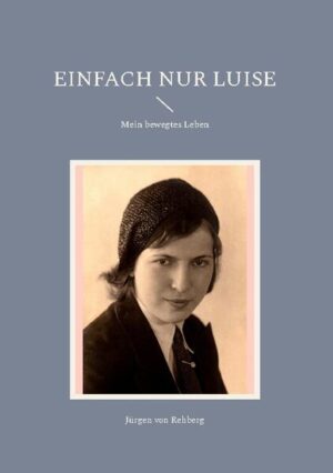 Einfach nur Luise Die Biografie einer Frau, die ein bewegtes Leben hatte, das sie weit herum führte. Aus einfachen Verhältnissen kommend, hat sie mit viel Energie, Disziplin, Fleiß und Hingabe etwas aus ihrem Leben gemacht. Das ewige Kämpfen um die Liebe ihrer Mutter und ein schwerer Schicksalsschlag haben ihr Leben bis zu ihrem Tod stark beeinträchtigt. Sie fand in einem Wiener Spital ein unschönes Ende. https://www.juergen-von-rehberg.at