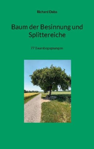 77 interessante Bäume in Deutschland und in Nachbarländern, denen der Autor auf seinen Reisen in den letzten Jahren begegnet ist, werden in diesem kleinen Taschenbuch vorgestellt. Enthalten ist so eine bunte Mischung aus Bäumen in Städten und Wäldern, aus Bäumen mit zeitgeschichtlicher Bedeutung und solchen, die durch ihr Alter oder ihren Stammumfang ein Naturdenkmal darstellen. Zusätzlich sind Bäume enthalten, denen der Autor eher zufällig begegnete. Darunter sind im Kontext von Botanischen Gärten auch seltene und exotische Baumarten, auf Brachflächen teilweise auch Neophyten.