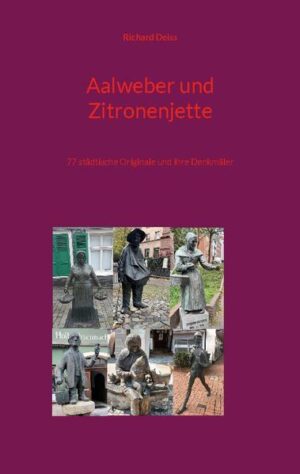 Mehr als 77 Denkmäler städtischer Originale von der Appelsbell bis zur Zitronenjette, vom Aalweber bis zum Zither-Reinhold sind in diesem Bändchen zusammengetragen. Ein Einstieg für alle, die gerne Städte bereisen und mehr über lokale Originale und deren interessantes Leben erfahren möchten.