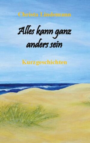 Christa Lindemann wurde 1952 in Kirchweyhe geboren. Sie heiratete 1991 und lebt seit 1994 in Ritterhude. Der Gedanke zum Schreiben entwickelte sich im Urlaub auf der Insel Föhr. Dort begann sie Gedichte zu schreiben. Sie hatte auch sehr viel Freude am Malen und belegte Malkurse in Aquarell und Acryl. So kam sie zu der Idee beides zu verbinden und den Gedichten Bilder hinzuzufügen. 2011 entstand ihr Bildband "Gedankengänge". Das Schreiben und Malen ließ sie nicht mehr los und sie begann Kurzgeschichten zu schreiben. 2017 erfolgte "Alles wird wieder gut" mit Kurzgeschichten und ebenfalls hinzugefügten Bildern. Das neue Buch "Alles kann ganz anders sein", war ursprünglich ohne Bilder geplant aber dann entschloss die Autorin sich, die Kurzgeschichten ebenfalls mit Bildern zu gestalten.