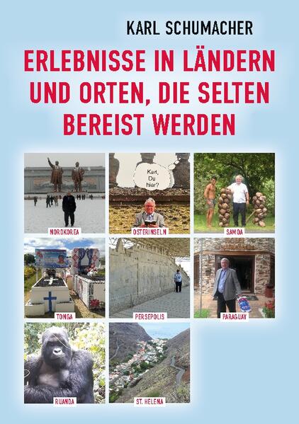 Trotz aller klimatischen und landschaftlichen Unterschiede der Reiseziele und der Unterschiedlichkeit der kulturellen wie religiösen Orientierung der Bevölkerungen habe ich eine Erfahrung gemacht: Alle Menschen leben mit dem Wunsch nach einer gesicherten Zukunft für sich und ihre Familien.