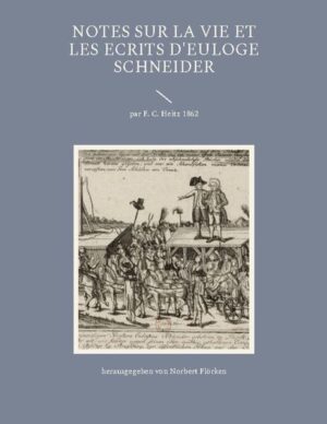 Notes sur la vie et les ecrits d'Euloge Schneider | Norbert Flörken
