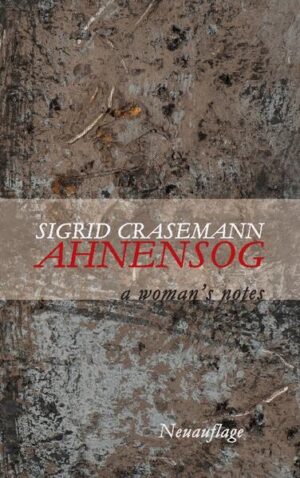 Dem Ahnensog nachspüren, ihn aufdecken, ihm entkommen. Ketten sprengen, Fesseln lösen. Niederschrift des Lebens einer Frau in autobiografischen Reflexionen. Suche nach Wahrhaftigkeit. Sich preisgeben im Ringen um das Recht und das Auffinden der eigenen Melodie. Falschheit und Lüge abwerfen in Liebe zur Wandlung mit einem weiten Herzen. Brennender Freiheitsdrang will die eigene Verleugnung beenden, den Himmel aufreißen. Ein Stück Zeitgeschichte der zweiten Hälfte des 20. Jhdts, ein Hamburger Sittengemälde. Wellenbewegung aus der Tiefe, eingestreut in den Fluss des Textes: Bilder aus dem eigenen Oeuvre.