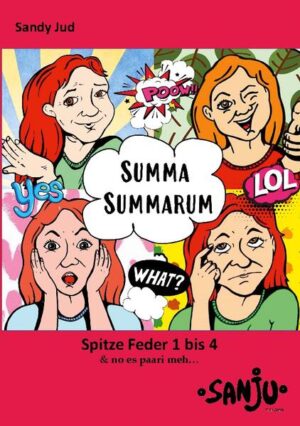 Summa Summarum, also alles zusammen, unter dem Strich, die Summe aller Dinge - genau das ist dieses Buch. Geschichten von früher, Geschichten von heute, Geschichten für morgen über den Alltag, das uns allen Bekannte und doch auch über das stets Sonderbare, welches uns alle begleitet. Dieses Buch ist die Summe aus sieben Jahren Schreiblust. Es ist eine Zwischenbilanz, eine Zusammenfassung der vier kleinen "Spitze Feder"-Bücher... und noch ein paar Geschichten obendrauf.