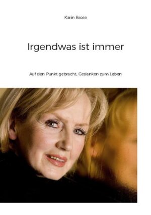 Irgendwas ist immer in diesem Leben. Gedanken dazu, wie das Leben sein sollte, wie du es dir wünschst und dann kommt es ganz anders. Auf den Punkt gebracht, wie es dir damit geht. Kleine Begebenheiten, die jeder kennt, bringen dich zum Schmunzeln. Genau so ist es, denkst du.