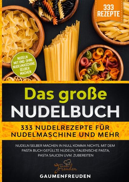 Lieben Sie den Geschmack von Pasta? Nudeln selbst gemacht? Mit oder ohne Nudelmaschine Pasta ist seit Generationen der Favorit von Millionen von Menschen. Die Einfachheit, die Schnelligkeit des Kochens und die schiere Vielfalt machen Pasta zu einer ansprechenden Mahlzeit unter der Woche oder zu einem Gericht, das das Herzstück eines viel größeren Dinners sein kann. In der großen Welt der köstlichen Pasta tradizionale wimmelt es nur so von unterschiedlichen Sorten, die sich in Form, Geschichte und gastronomischem Zweck unterscheiden. Jenseits von Spaghetti oder den bequemen und vertrauten Ravioli gibt es ein ganz anderes Reich von Nudelformen - von denen viele nicht auf Ihrer durchschnittlichen Speisekarte auftauchen werden. Nichtsdestotrotz können Sie diesen Leitfaden nutzen, um selbst einige der obskursten Nudelformen und ihre Zwecke zu erkennen. Besitzen Sie eine Nudelmaschine und sind Sie daran interessiert, köstliche hausgemachte Nudeln zu machen, die gesünder und frischer sind als jede Pasta, die Sie im Laden kaufen können? Sie suchen nach dem perfekten Nudel Rezepte Kochbuch? Sind Sie auf der Suche nach … ✅ Tipps für die Zubereitung von Pasta und verschiedenen Nudeln ✅ Den richtigen Zutaten für die passende Pasta ✅ 333 leckeren Nudel Rezepten ✅ Spaß und Freude Neues zu probieren ✅ Nach jeder Menge Vielfalt ✅ Das Nudel Buch mit vielen Nudelteig Rezepte NUDELN gefällig? Dann greifen Sie jetzt zu!