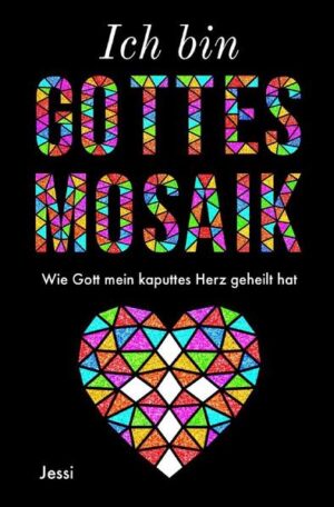 In meinem Buch schreibe ich über das, was ich in meinem Leben erlebt habe. Ich bin durch viel Leid gegangen, doch durfte in allem die Liebe und Fürsorge Gottes erfahren. Gott befreite mich von einer missbräuchlichen Freundschaft, von Selbsthass, Panikattacken, Depressionen, Suizidgedanken, meinem falschen Gottesbild und einer Psychose und gab mir Sinn und Hoffnung für mein Leben. In Jesus Christus habe ich Frieden und Heilung für mein müdes und kaputtes Herz erfahren. In seiner großen Liebe heilte er meinen tiefsten Schmerz und fügte die vielen zerbrochenen Bereiche meines Lebens zu einem bunten Mosaik zusammen. Ich hoffe, dich mit meinem Buch zu berühren und dir Mut zu machen, auch Jesus Christus nachzufolgen, ihm deine Sünden und deinen Schmerz zu geben und dich von ihm heilen zu lassen. Denn ,,Er heilt, die zerbrochenen Herzens sind, und verbindet ihre Wunden.'' (Psalm 147, 3)