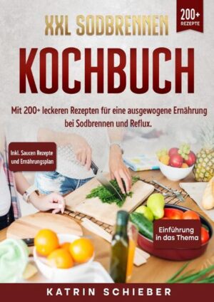 Wie kommt es zum Sodbrennen? Sodbrennen tritt auf, wenn Magensäure in die Speiseröhre fließt, in der Regel nach dem Verzehr von Speisen. Der Säure Reflux hat einen schönen medizinischen Namen, nämlich gastroösophageale Refluxkrankheit, die meist nur mit GERD abgekürzt wird. Manche Menschen nennen es auch einfach Sodbrennen. Was sind die Symptome? Neben dem verräterischen brennenden Gefühl in der Brust treten Symptome wie ein saurer oder bitterer Geschmack im Mund, Aufstoßen, Schluckbeschwerden, Aufstoßen und Übelkeit auf. Diese Symptome sind in der Regel schlimmer, wenn man liegt, was den Schlaf beeinträchtigt. Die Beschwerden können sich bis in den Hals und Rachen ausbreiten. Manche Menschen verspüren auch einen bitteren oder sauren Geschmack im Mund. Die Symptome des sauren Refluxes können mehrere Stunden lang anhalten. Bei manchen Menschen verschlimmern sich die Symptome nach der Nahrungsaufnahme, während sie bei anderen schon vor dem Essen auftreten können. Gelegentlicher saurer Reflux ist normal, aber häufige Symptome, die mehr als zwei Mal pro Woche auftreten, können auf eine schwerwiegendere Erkrankung zurückzuführen sein, die als gastroösophageale Refluxkrankheit (GERD) bezeichnet wird. (mehr Informationen finden Sie im Buch) Sie sind auf der Suche nach … ✅ 200+ leckere Rezepte (u.a. für Frühstück, Fisch, Fleisch, Vegetarisch, Snacks, Desserts uvm.) ✅ Einführung in das Thema ✅ Vorteilen rund um das Thema Sodbrennen ✅ Den richtigen Zutaten für magenschonende Kost ✅ Inklusive leckeren Saucen-Rezepten Leckere Gerichte und gute Anhaltspunkte gefällig? Dann greifen Sie jetzt zu!