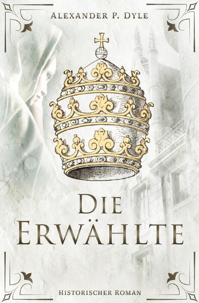 Alexander P. Dyle: Die Erwählte Ein historischer Roman aus dem Frühmittelalter. Johanna, die Heldin der Geschichte, erlebt ein fulminantes Abenteuer, das sie von einem Dorf im fränkischen Reich über das Kloster Fulda bis nach Venedig führt. Um ihre Studien zu vertiefen, reist sie in das Reich von Byzanz, besucht Konstantinopel und studiert in Athen. Sie kehrt nach Italien zurück und macht in Rom eine beispiellose Karriere, doch ein Geheimnis überschattet ihr Leben. Und doch läuft alles fast perfekt - bis zum Tag der Volkswahl. Ein auf historischen Tatsachen beruhender Roman über den größten Skandal des Mittelalters. Leicht aktualisierte Neuauflage.