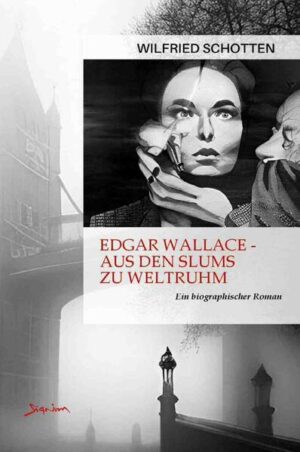 Der Edgar-Wallace-Experte und -Übersetzer Wilfried Schotten ist mit AUS DEN SLUMS ZU WELTRUHM das große und in jeder Hinsicht gelungene Wagnis eingegangen, einen biographischen Roman über den Meister der Hochspannung zu verfassen: Der Autor hat hierfür das Leben des Edgar Wallace in fiktiven Dialogen und Erzählungen nachgezeichnet und durch die konstante Anwendung des Präsens für zusätzliche Spannung gesorgt, an der das Leben des Edgar Wallace in der Tat nicht arm war. So entstand ein ebenso detailreiches wie berührendes Werk, welches den legendären Verfasser von Krimi-Meisterwerken wie DER HEXER und DER SCHWARZE ABT nahbar und ikonisch zugleich abbildet. Der ursprünglich dreibändige Roman AUS DEN SLUMS ZU WELTRUHM erscheint erstmals zusammengefasst und als durchgesehene Neuausgabe in einem Band im Signum-Verlag.