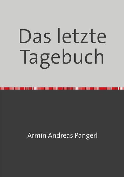 Armin Andreas Pangerl erlaubt in diesem Teil seiner Tagebuch-Serie ein weiters Mal einen Einblick in seine Denkweise, seine Werteordnung und seine Sicht der Dinge. Skuril, frech und manchmal nicht ganz einfach nachzuvollziehen - einerseits. Unerschrocken ehrlich und manchmal frivol offenherzig dort, wo die meisten Leser wohl eher eine vorgehaltene Hand genutzt hätten - andrerseits. Armin legt aber auch offen, wo er verletztlich war, verletzt wurde und welch erschütternden Realitäten er sich stellen musste, wo er zwiegespalten und zerrissen war zwischen dem was er für sich wollte, andere von ihm erwarteten und er schliesslich keiner Vorstellung entsprach. Das Tagebuch ist nicht final, sondern umfasst einen Einblick auf einen Zeitraum von etwas 1 1/2 Jahren seines Lebens und die ersten Semester seines Studiums. Es lässt Fragen, bewusst oder unbewusst offen, was dem Leser gedanklich abschweifen, oder auch eigene Erinnerungen und Erfahrungen reflektieren lässt. Dieter Fettel Freund des Autors