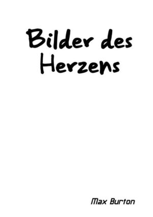 Mein Leben, schwierig von Geburt an, jedoch trotz Verzweiflung, Wut, Trauer und Hass recht gut gemeistert. Das Herz hört nicht auf zu bluten. Mit dem Erzählen meiner "Bilder des Herzens" versuche ich einen versöhnlichen Abschluss meiner jahrelangen Suche nach meiner eigenen Persönlichkeit zu finden. Besonders die Träume und Sehnsüchte sind Bestandteil meines Lebens.