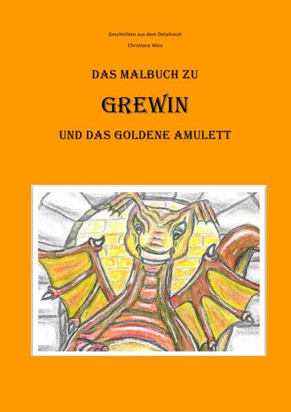 Malbuch, schattierte Schwarz- weiß - Abbildungen, von Kindern für Kinder erprobt. Zum Ausmalen mit kleinen Versen aus der Geschichte: "Grewin - Abenteuer auf Umwegen, Band 1" Im Buch, Grewin - Abenteuer auf Umwegen, findet sich ein Drache im Fuchsbau wieder und weiß nicht wie er da hin gekommen ist, er hat sich stark verändert. Er wird vor die Aufgabe gestellt, heraus zu finden, was geschehen ist und begibt sich mit seinen neuen Freunden auf Spurensuche. Er lernt dabei was Freundschaft und Zusammenhalt bedeuten. Zudem spielen Akzeptanz und Selbstwert eine große Rolle. Das Buch zum Malbuch ist spielerisch und charmant geschrieben, sowie liebevoll, von der Autorin, illustriert.